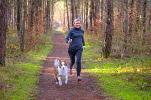 Woman Running